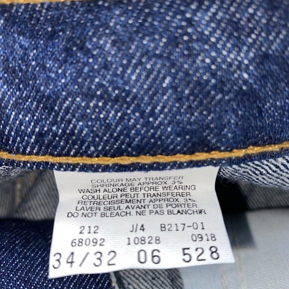 Vintage GWG Great Western Garment Co. Men's Jeans Size 34 x 32 Made in Canada - Picture 4 of 14